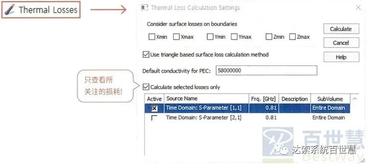 CST基礎058-仿真計算熱損耗